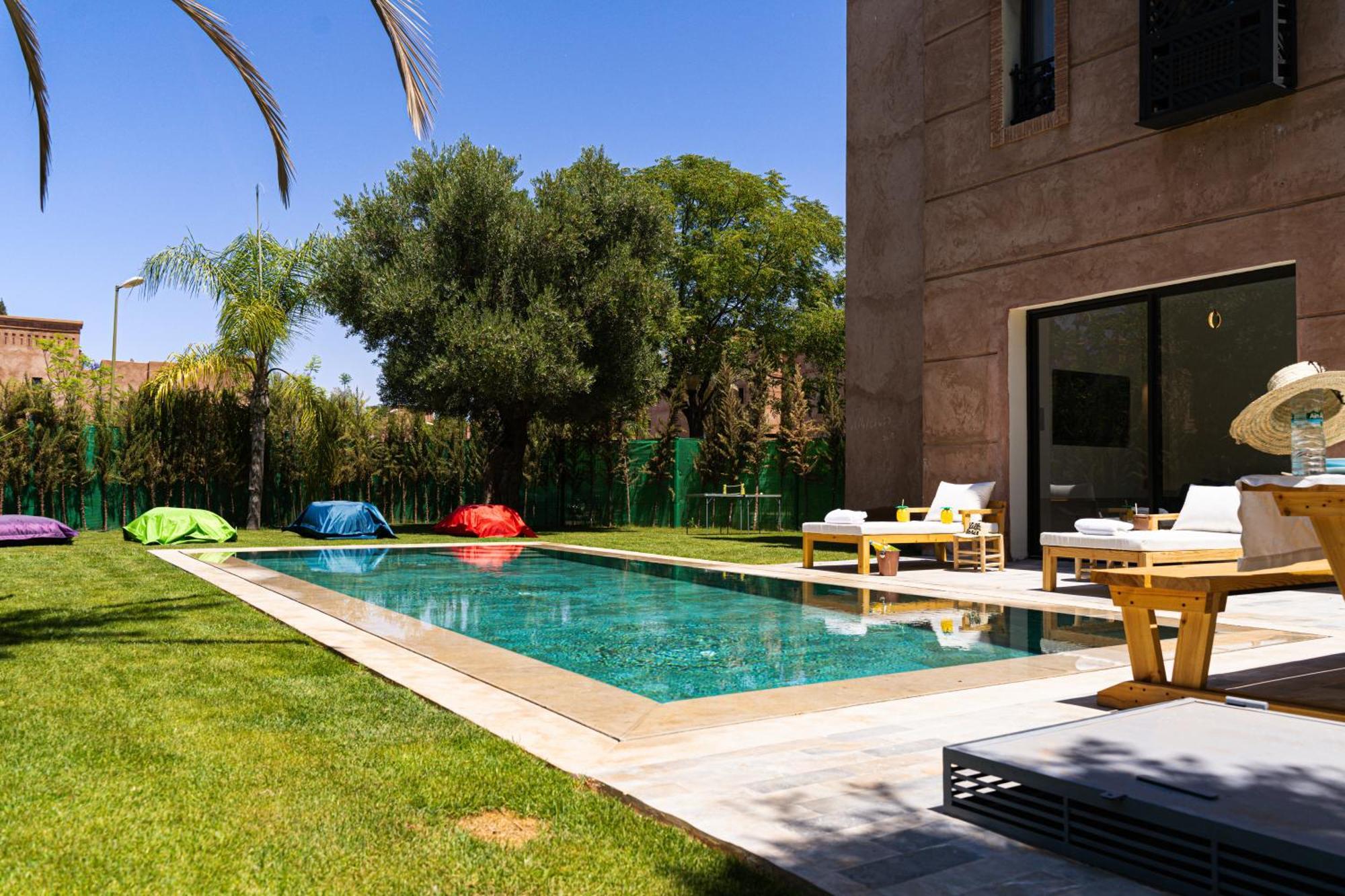 Villa Oasis Private Pool Secure Complex Marrakesh Exteriör bild