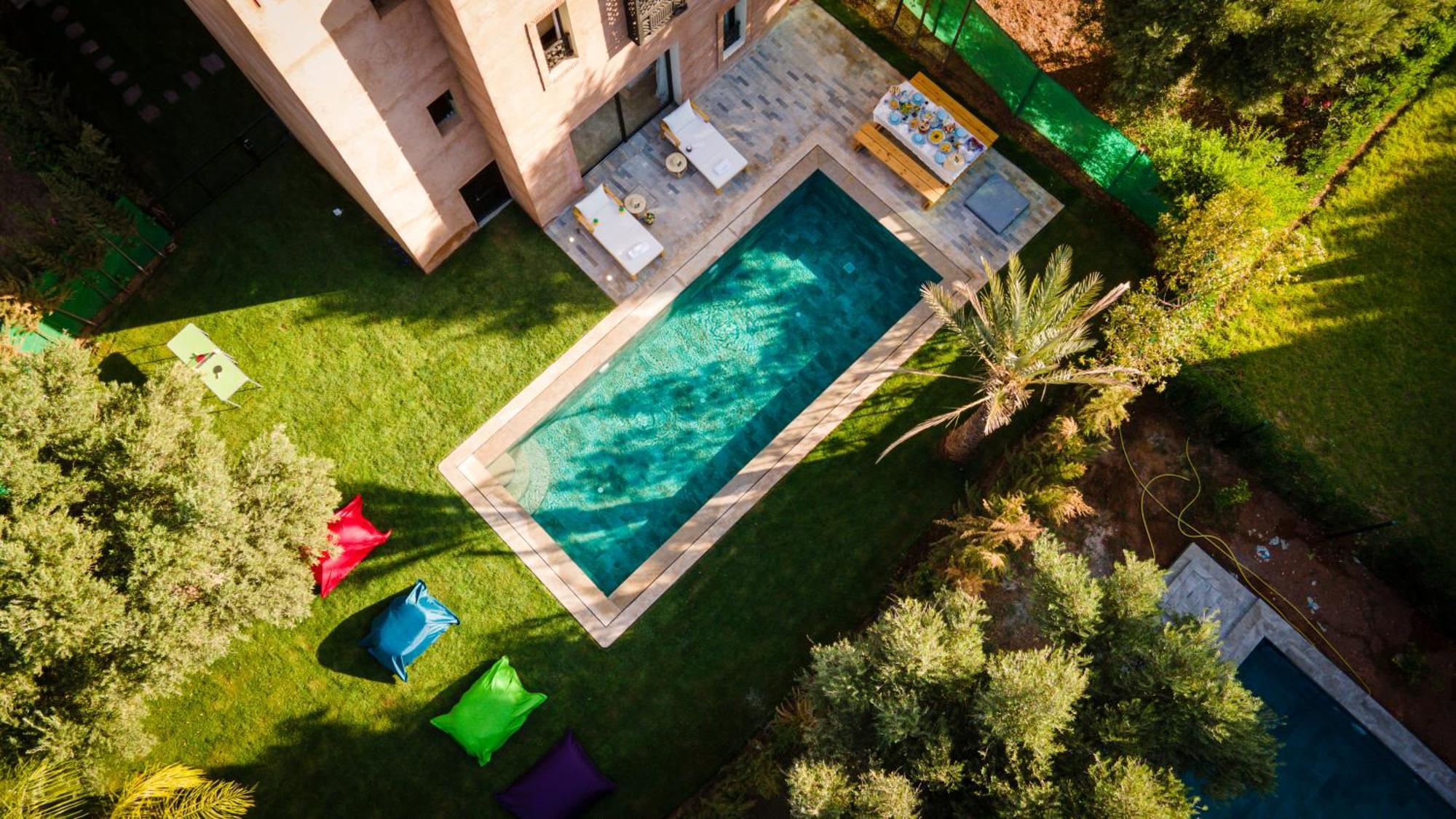 Villa Oasis Private Pool Secure Complex Marrakesh Exteriör bild